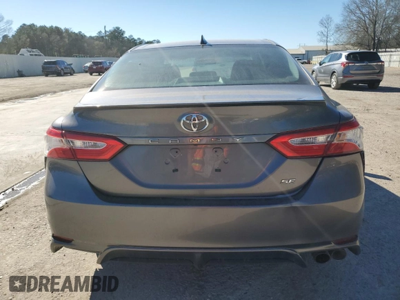 2020 Toyota Camry SE with VIN 4T1G11AK6LU886786, listed as a Copart auction lot 46425935 with 123,768 mi miles and Salvage Title. Bid and sale history available at carsss.com. Image 6.