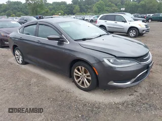 2015 Chrysler 200 Limited with VIN 1C3CCCAB0FN758104, listed as a IAAI auction lot 42786609 with 246,286 mi miles and . Bid and sale history available at DreamBid. Image 1.