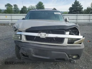 2004 Chevrolet Avalanche Z71 with VIN 3GNEK12T54G235614, listed as a Copart auction lot 78718624 with 187,103 mi miles and Salvage Title. Bid and sale history available at DreamBid. Image 5.