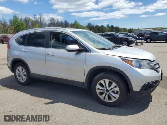 2013 Honda CR-V EX-L z VIN 2HKRM4H75DH645403, wystawiony jako Copart lot #57884185 z przebiegiem 249 985 mil mil oraz Tytuł czysty. Historia ofert i sprzedaży dostępna na DreamBid. Obrazek 4.