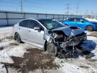 2018 Subaru WRX Limited with VIN JF1VA1F60J9810283, listed as a Copart auction lot 46433155 with 95,676 mi miles and Salvage Title. Bid and sale history available at carsss.com. Image 4.