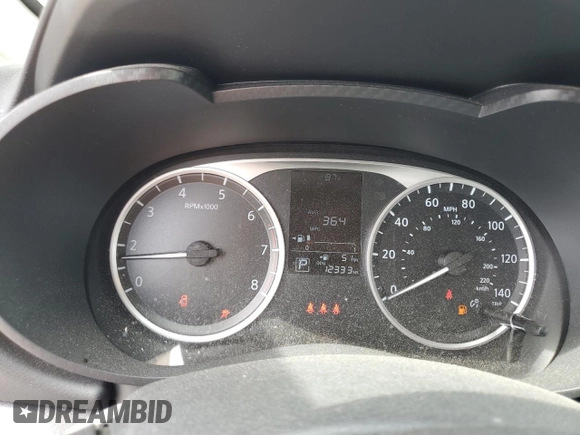 2024 Nissan Versa S with VIN 3N1CN8DVXRL930378, listed as a Copart auction lot 51090915 with 12,333 mi miles and Salvage Title. Bid and sale history available at DreamBid. Image 9.