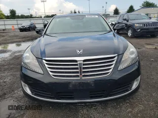 2016 Hyundai Equus Signature with VIN KMHGH4JH4GU105044, listed as a Copart auction lot 62558105 with 145,500 mi miles and Salvage title. Bid and sale history available at DreamBid. Image 5.