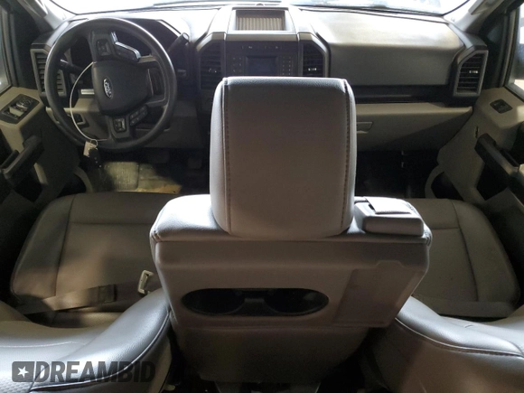 2018 Ford F-150 XL with VIN 1FTFW1E54JFA76032, listed as a Copart auction lot 52111665 with Not provided miles and Salvage title. Bid and sale history available at DreamBid. Image 8.