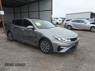 2019 Kia Optima EX with VIN 5XXGU4L1XKG324394, listed as a IAAI auction lot 41607905 with 69,980 mi miles. Bid and sale history available at carsss.com. Image 1.