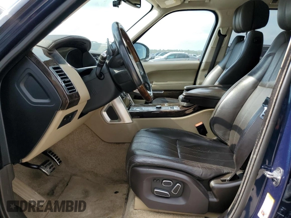 2013 Land Rover Range Rover SC with VIN SALGS2EF9DA100088, listed as a Copart auction lot 55300535 with Not provided miles and Clean title. Bid and sale history available at DreamBid. Image 7.