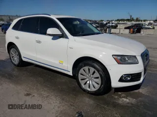 2015 Audi Q5 Hybrid Prestige with VIN WA1C8AFP5FA014053, listed as a Copart auction lot 82100654 with Not provided miles and Salvage title. Bid and sale history available at DreamBid. Image 4.