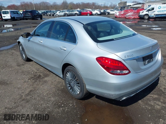 2015 Mercedes-Benz C 300 Luxury with VIN 55SWF4KB0FU034771, listed as a IAAI auction lot 41932668 with 56,744 mi miles and . Bid and sale history available at DreamBid. Image 3.
