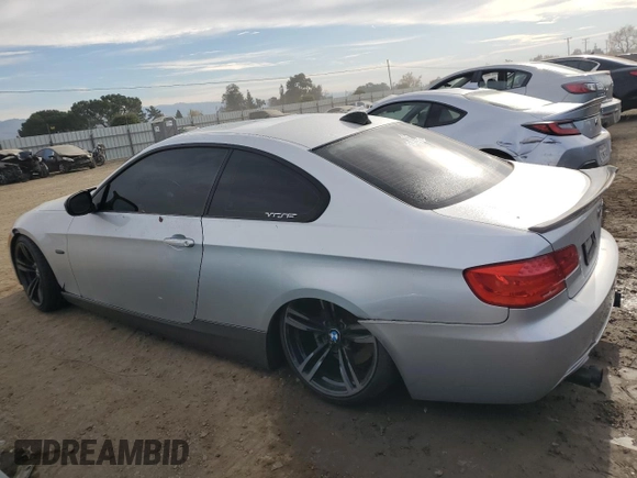 2011 BMW 3 Series 335is with VIN WBAKG1C50BE599440, listed as a Copart auction lot 83095394 with 114,470 mi miles and Salvage Title. Bid and sale history available at carsss.com. Image 2.
