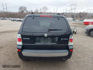 2009 Mercury Mariner Hybrid with VIN 4M2CU29359KJ09642, listed as a IAAI auction lot 41734762 with 233,989 mi miles. Bid and sale history available at carsss.com. Image 16.