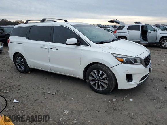 2015 Kia Sedona SX with VIN KNDMC5C19F6066689, listed as a Copart auction lot 85080314 with 154,972 mi miles and Clean Title. Bid and sale history available at carsss.com. Image 4.