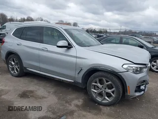 2021 BMW X3 xDrive30i with VIN 5UXTY5C02M9F46381, listed as a IAAI auction lot 41867265 with 32,926 mi miles and . Bid and sale history available at DreamBid. Image 1.