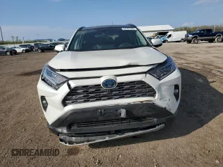 2020 Toyota RAV4 Hybrid Limited z VIN 4T3DWRFV0LU004797, wystawiony jako Copart lot #54181595 z przebiegiem 63 055 mil mil oraz Szkoda całkowita • Salvage title. Historia ofert i sprzedaży dostępna na DreamBid. Obrazek 5.