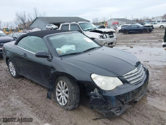 2010 Chrysler Sebring Touring with VIN 1C3BC5ED9AN138508, listed as a IAAI auction lot 41711330 with 93,877 mi miles. Bid and sale history available at carsss.com. Image 1.