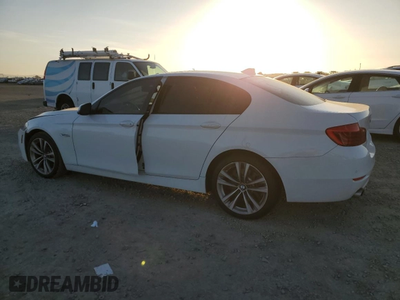 2016 BMW 5 Series 528i with VIN WBA5A5C51GD528217, listed as a Copart auction lot 46084325 with 139,840 mi miles and Salvage Title. Bid and sale history available at carsss.com. Image 2.