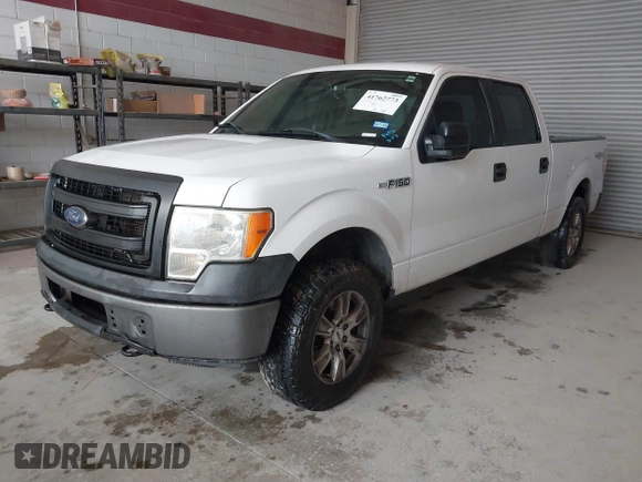2014 Ford F-150 XL with VIN 1FTFW1EF5EKE45762, listed as a IAAI auction lot 41762773 with 203,423 mi miles. Bid and sale history available at carsss.com. Image 2.