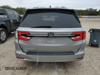 2021 Honda Odyssey EX with VIN 5FNRL6H59MB044233, listed as a Copart auction lot 88403685 with 38,094 mi miles and Salvage Title. Bid and sale history available at DreamBid. Image 6.