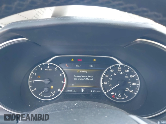 2016 Nissan Maxima SL with VIN 1N4AA6AP8GC414514, listed as a IAAI auction lot 41759903 with 124,116 mi miles and . Bid and sale history available at DreamBid. Image 7.