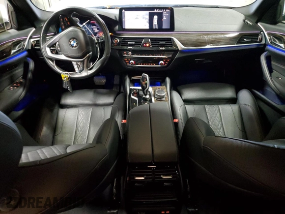 2022 BMW 5 Series 530i xDrive with VIN WBA13BJ04NWX53277, listed as a Copart auction lot 52606425 with 54,944 mi miles and Salvage Title. Bid and sale history available at DreamBid. Image 8.