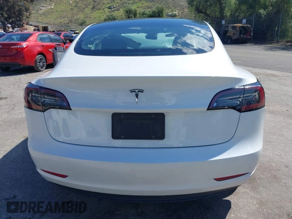 2023 Tesla Model 3 with VIN 5YJ3E1EA4PF462627, listed as a IAAI auction lot 41750103 with 38,463 mi miles and . Bid and sale history available at carsss.com. Image 16.