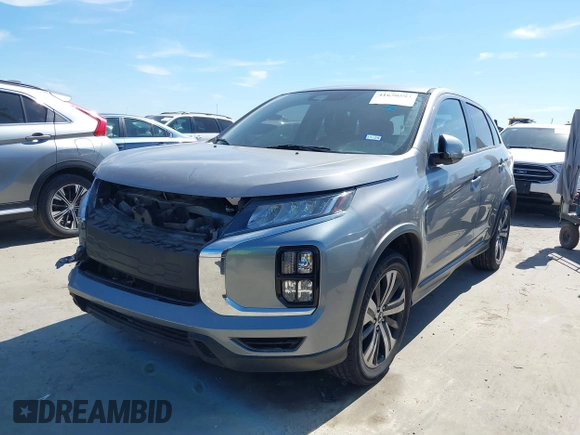 2020 Mitsubishi Outlander Sport SE 2.0 with VIN JA4AP4AU6LU028417, listed as a IAAI auction lot 41670593 with 91,382 mi miles. Bid and sale history available at carsss.com. Image 17.