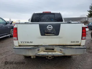 2007 Nissan Titan XE with VIN 1N6BA07A27N235630, listed as a Copart auction lot 47181005 with Not Provided miles and Clean Title. Bid and sale history available at carsss.com. Image 6.