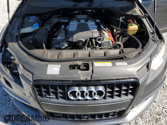 2015 Audi Q7 3.0T S line Prestige with VIN WA1DGAFE0FD012991, listed as a Copart auction lot 46693545 with 154,427 mi miles and Salvage Title. Bid and sale history available at carsss.com. Image 12.