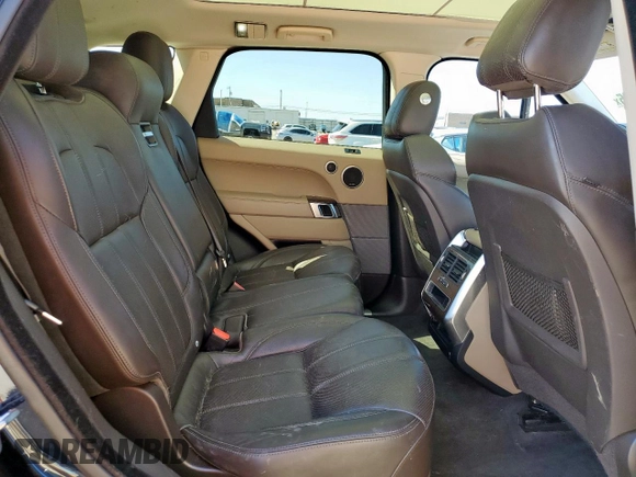 2016 Land Rover Range Rover Sport V6 HSE with VIN SALWR2VFXGA648869, listed as a Copart auction lot 46712055 with 74,714 mi miles and Clean Title. Bid and sale history available at carsss.com. Image 11.