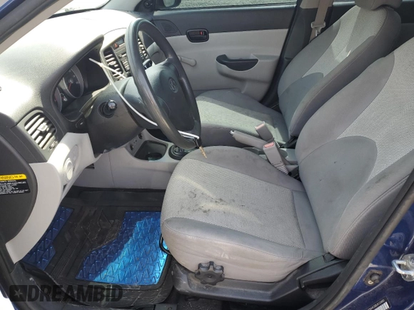 2011 Hyundai Accent GLS with VIN KMHCN4AC6BU612483, listed as a Copart auction lot 53505155 with 149,865 mi miles and Salvage Title. Bid and sale history available at carsss.com. Image 7.
