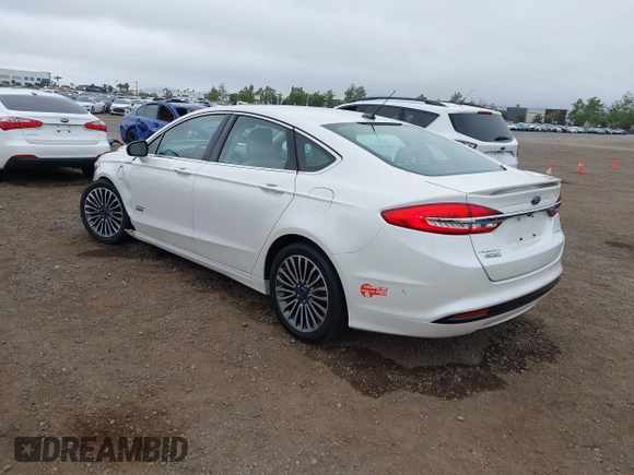 2017 Ford Fusion Titanium with VIN 3FA6P0SU2HR379834, listed as a IAAI auction lot 42440382 with 55,646 mi miles and . Bid and sale history available at DreamBid. Image 3.