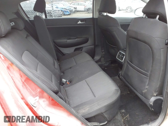 2017 Kia Sportage LX with VIN KNDPMCAC7H7153099, listed as a IAAI auction lot 40939155 with 133,394 mi miles and . Bid and sale history available at carsss.com. Image 8.