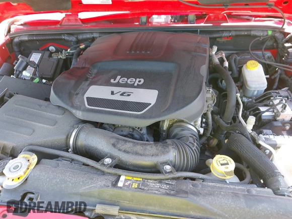2018 Jeep Wrangler Unlimited Sahara z VIN 1C4HJWEG6JL893798, wystawiony jako IAAI lot #42299351 z przebiegiem Nie podano mil oraz . Historia ofert i sprzedaży dostępna na DreamBid. Obrazek 10.
