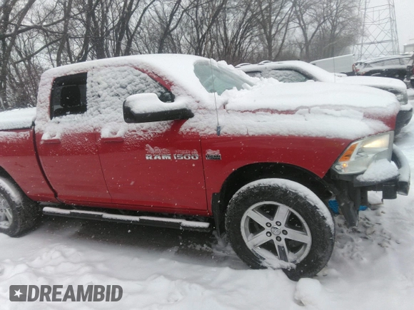 2012 Ram 1500 Sport with VIN 1C6RD7HTXCS335964, listed as a IAAI auction lot 41262608 with 86,673 mi miles and . Bid and sale history available at DreamBid. Image 14.