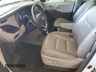 2015 Toyota Sienna XLE with VIN 5TDYK3DC4FS667923, listed as a Copart auction lot 86730854 with 62,486 mi miles and Salvage Title. Bid and sale history available at DreamBid. Image 7.