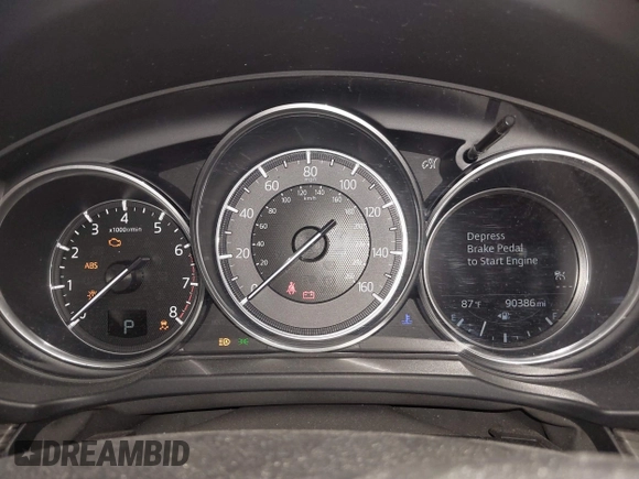 2018 Mazda CX-5 Grand Touring with VIN JM3KFBDM7J0316892, listed as a IAAI auction lot 41885705 with 90,386 mi miles. Bid and sale history available at carsss.com. Image 7.