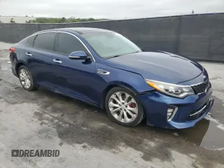 2018 Kia Optima SX with VIN 5XXGW4L24JG247796, listed as a Copart auction lot 51055825 with 106,915 mi miles and Salvage title. Bid and sale history available at DreamBid. Image 4.