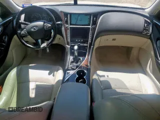 2014 Infiniti Q50 Sport with VIN JN1BV7AR6EM695314, listed as a Copart auction lot 59953085 with 161,085 mi miles and Clean title. Bid and sale history available at DreamBid. Image 8.
