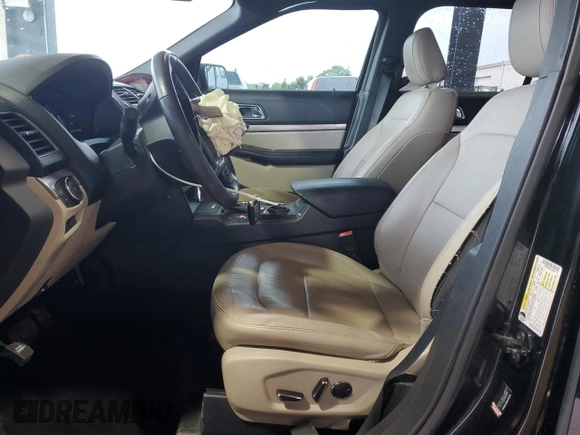 2018 Ford Explorer XLT with VIN 1FM5K7DH7JGB51172, listed as a Copart auction lot 53892525 with 140,896 mi miles and Salvage Title. Bid and sale history available at DreamBid. Image 7.