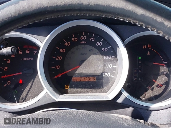 2008 Toyota Tacoma PreRunner with VIN 3TMJU62N88M055390, listed as a IAAI auction lot 41679933 with 247,340 mi miles. Bid and sale history available at carsss.com. Image 15.