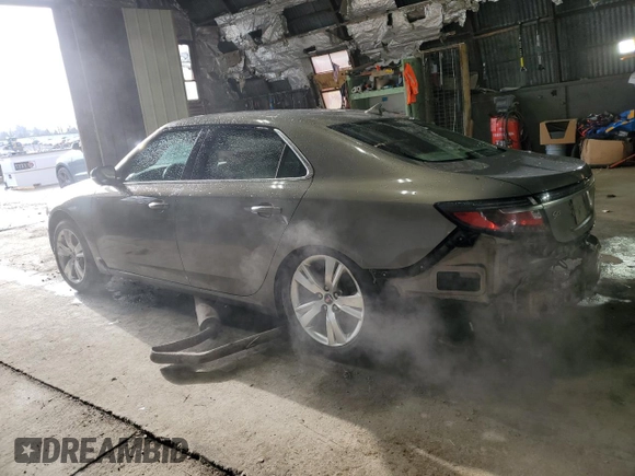 2011 Saab 9-5 Turbo4 with VIN YS3GN4AR1B4005555, listed as a Copart auction lot 85066734 with 102,827 mi miles and Salvage Title. Bid and sale history available at carsss.com. Image 2.