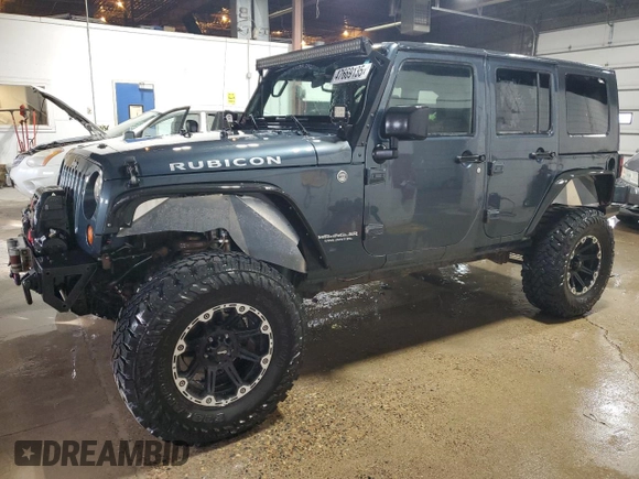 2008 Jeep Wrangler Unlimited Rubicon with VIN 1J4GA69198L615189, listed as a Copart auction lot 47669135 with 95,205 mi miles and Clean Title. Bid and sale history available at carsss.com. Image 1.