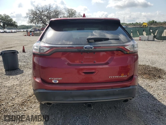 2015 Ford Edge Titanium z VIN 2FMPK3K81FBB11530, wystawiony jako Copart lot #57769795 z przebiegiem 108 844 mil mil oraz Szkoda całkowita • Salvage title. Historia ofert i sprzedaży dostępna na DreamBid. Obrazek 6.