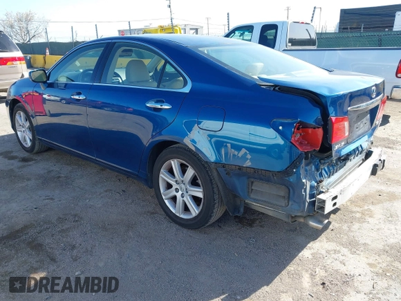 2008 Lexus ES 330 with VIN JTHBJ46G082240844, listed as a IAAI auction lot 41947310 with 191,092 mi miles and . Bid and sale history available at carsss.com. Image 3.