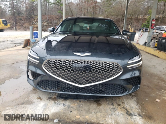 2023 Genesis G70 2.0T with VIN KMTG34TA3PU128948, listed as a Copart auction lot 43289344 with 13,153 mi miles and Clean Title. Bid and sale history available at DreamBid. Image 5.