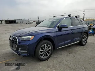 2021 Audi Q5 Premium with VIN WA1AAAFY0M2052401, listed as a Copart auction lot 63466012 with 11,922 mi miles. Bid and sale history available at carsss.com. Image 2.