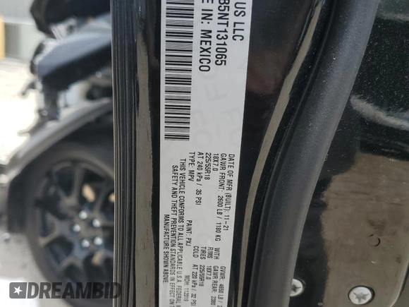 2022 Jeep Compass Latitude Lux с VIN 3C4NJDFB5NT131065, выставлен на аукционе Copart как лот 54093045 с пробегом 28 445 миль миль и Списание • Salvage title. История ставок и продаж доступна на DreamBid. Изображение 12.