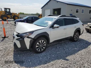 2025 Subaru Outback Touring z VIN 4S4BTAPC1S3108078, wystawiony jako Copart lot #62383105 z przebiegiem 13 551 mil mil oraz Szkoda całkowita • Salvage title. Historia ofert i sprzedaży dostępna na DreamBid. Obrazek 1.