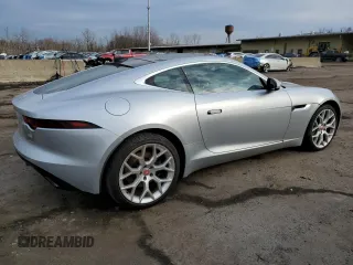 2018 Jaguar F-Type with VIN SAJDD1JV1JCK49348, listed as a Copart auction lot 47251675 with 49,771 mi miles and Salvage Title. Bid and sale history available at DreamBid. Image 3.