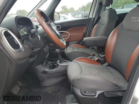 2014 FIAT 500L Trekking with VIN ZFBCFADH1EZ023701, listed as a Copart auction lot 71826844 with 85,849 mi miles and Salvage Title. Bid and sale history available at carsss.com. Image 7.