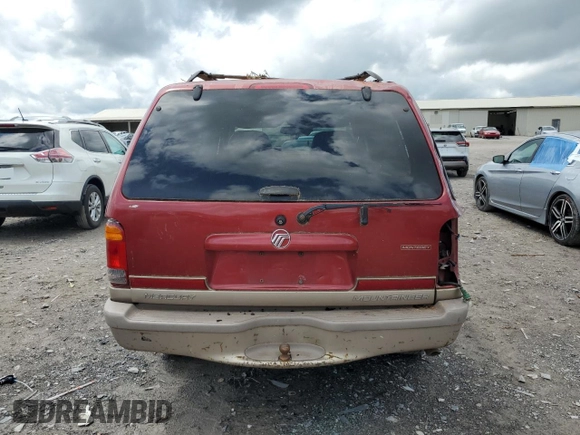 2000 Mercury Mountaineer with VIN 4M2ZU86P2YUJ30049, listed as a Copart auction lot 58619545 with 149,673 mi miles and Salvage title. Bid and sale history available at DreamBid. Image 6.
